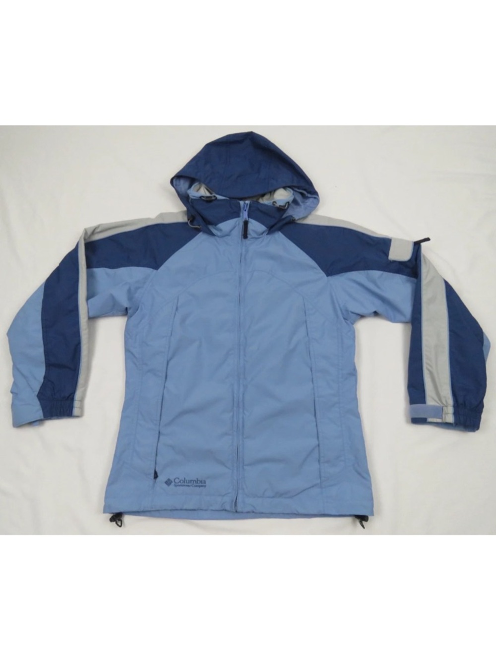 Columbia 3 In 1 Core Interchange Ski Snow Fleece Womens Hooded Full Zip Jacket S